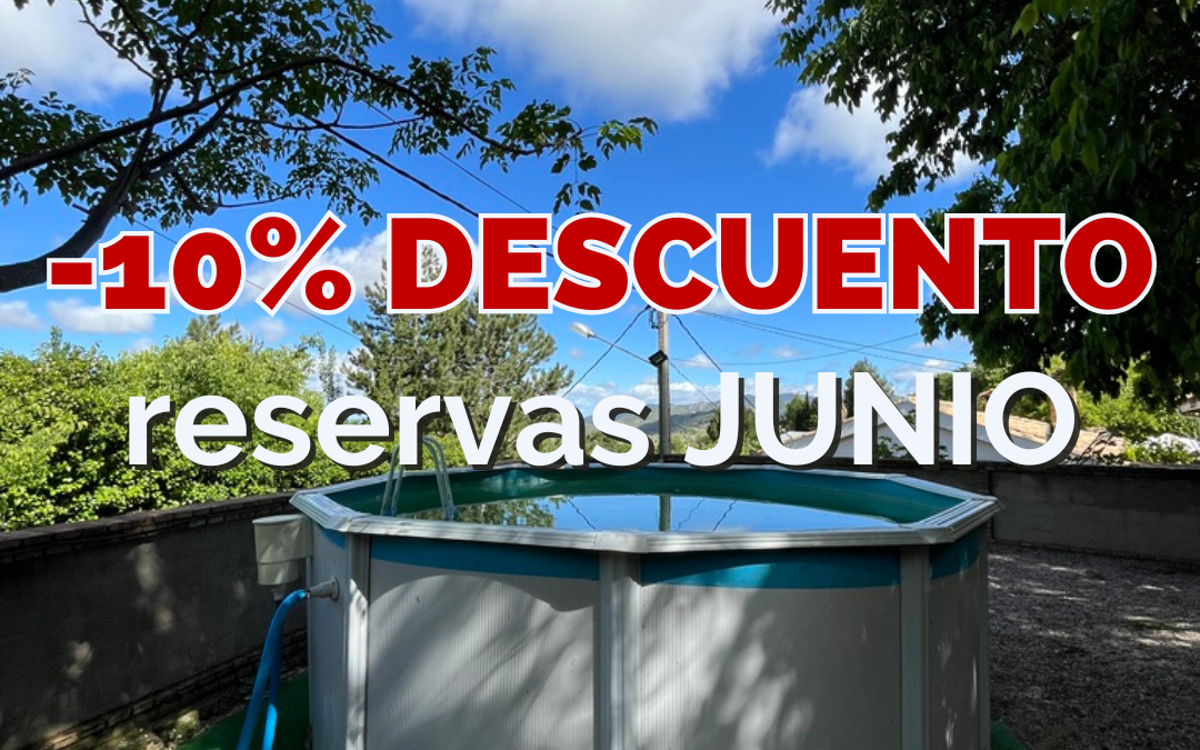 Casa rural en junio con oferta limitada en Cazorla